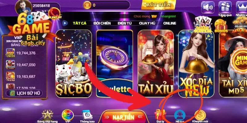 Liên hệ 1 Dữ liệu liên hệ cổng game được công khai trên website