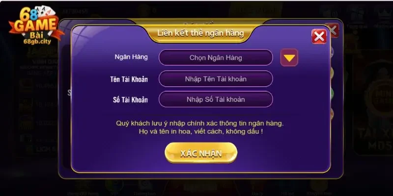 Nạp rút tiền 68gamebai 3 Thông tin cần lưu ý khi sử dụng dịch vụ nạp rút