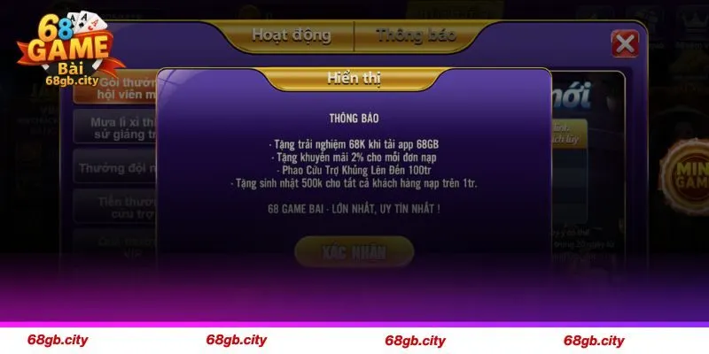 Khuyến Mãi 68 Game Bài Cực Hot Nhanh Tay Săn Ngay Kẻo Lỡ 2 Hội viên cần đáp ứng đủ điều kiện nhận khuyến mãi